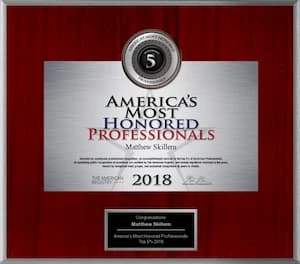 Americas Most Honored Professionals 2018