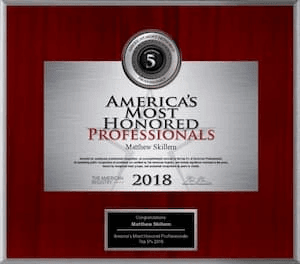 Americas Most Honored Professionals 2018
