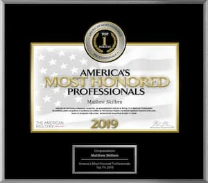 Americas Most Honored Professionals 2019