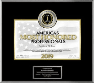Americas Most Honored Professionals 2019